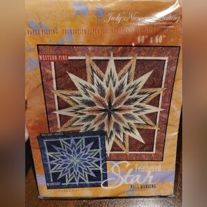 Feathered Star Wall Hanging by Judy Niemeyer Quilting Patterns & Instructions